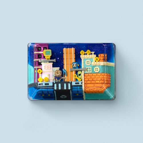 8bits series artisan keycaps 2136