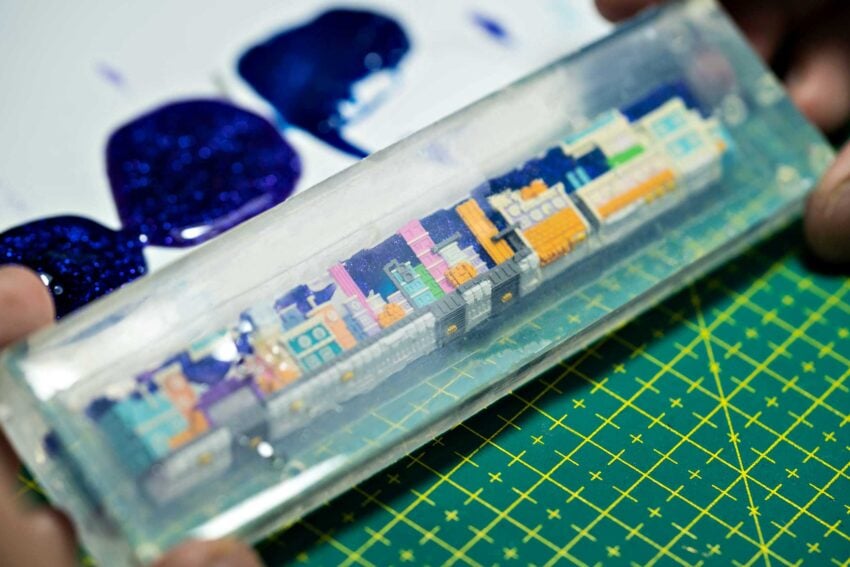 8bits series artisan keycaps 2154