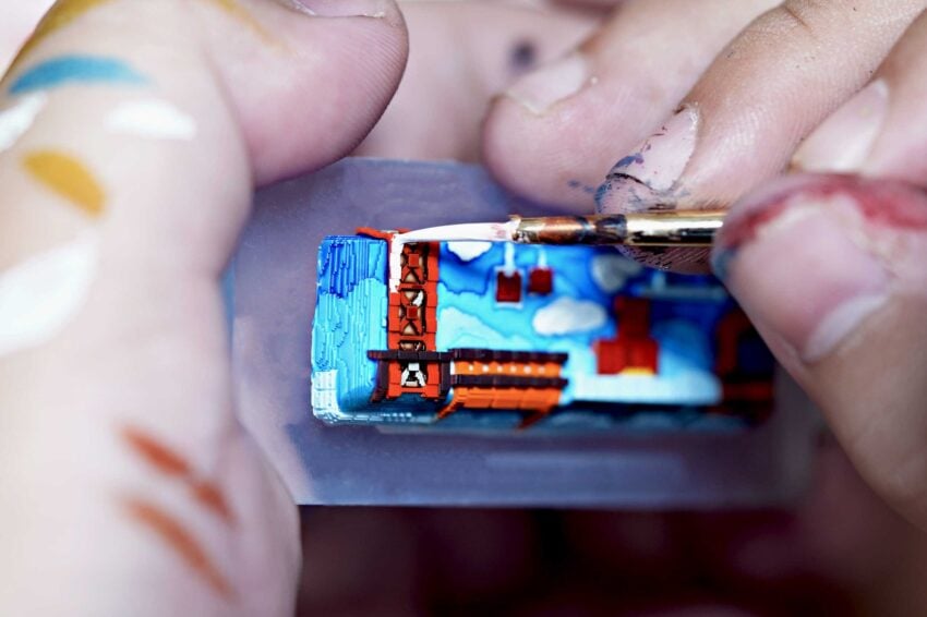 8bits series artisan keycaps 2158