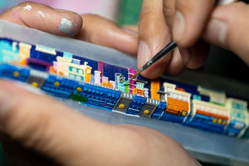 8bits series artisan keycaps 2159