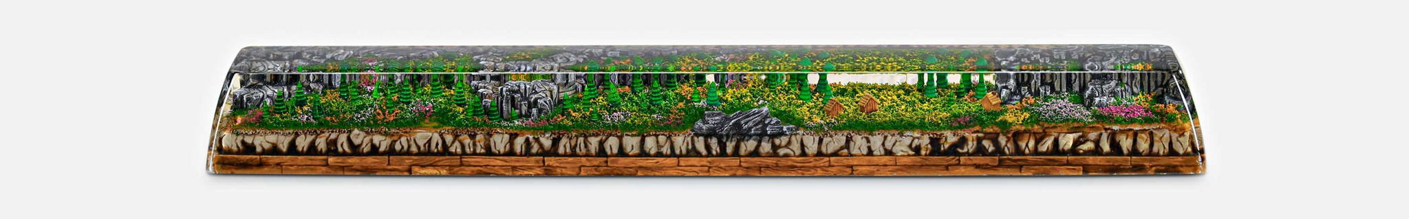 Born of Forest artisan keycaps