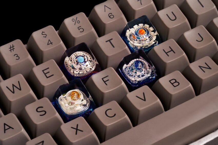 Cosmo Jelly Key Artisan Keycaps 498 500 501