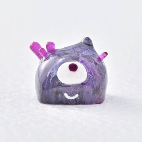 Poring Ghoul artisan keycaps