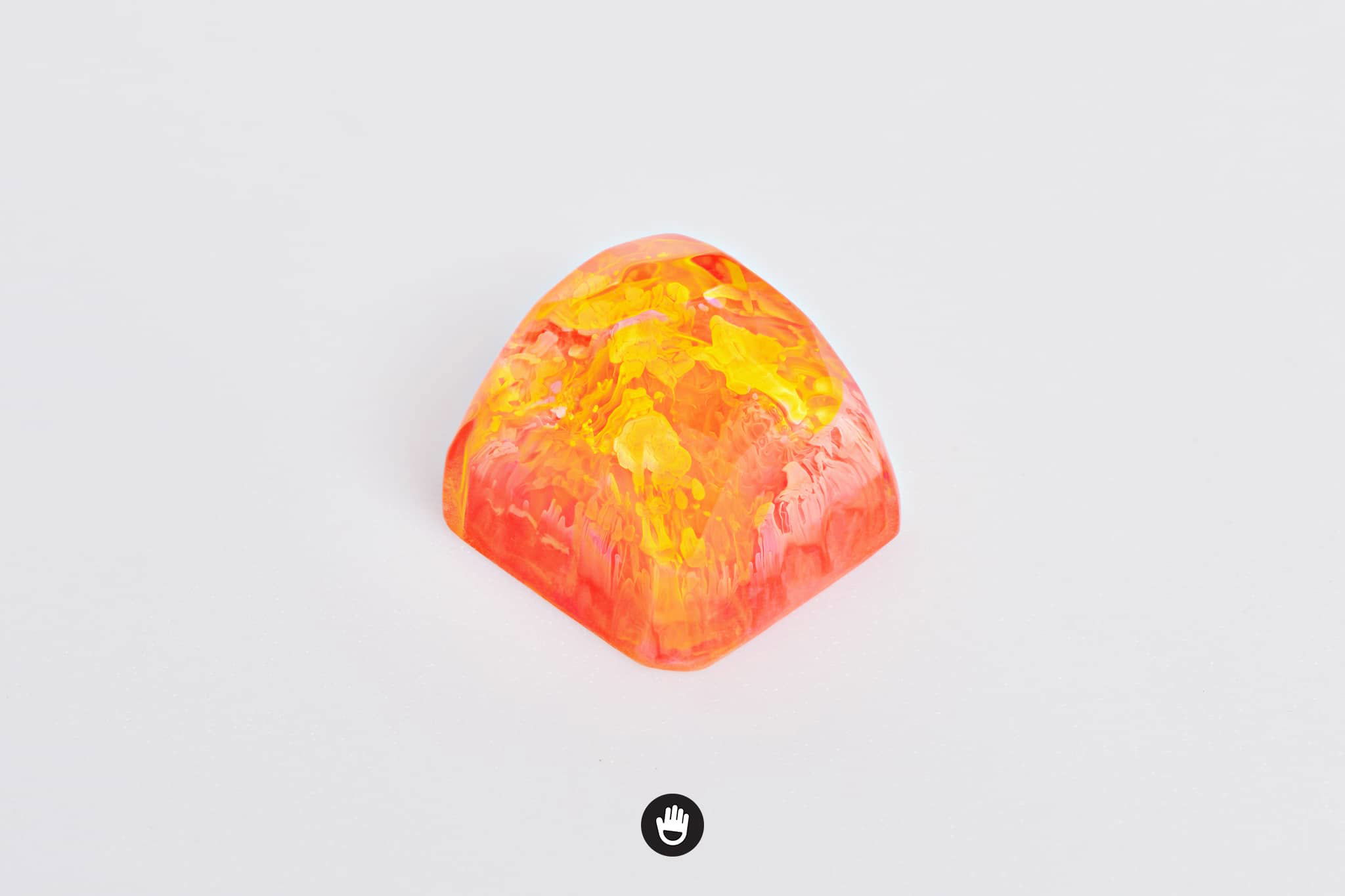 Meditation Gems artisan keycaps series - Jelly Key