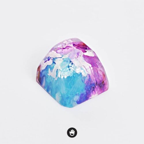 Meditation Gems artisan keycaps series