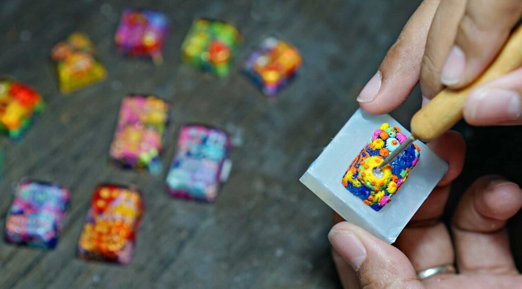Jelly Key Resin Artisan Keycaps 46