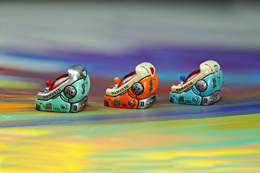 [jelly key][raffle] – arcade cabinets – ageless console keycaps (4)