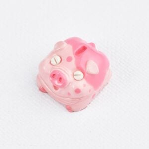 Jelly key – Piggy bank artisan resin custom keycaps – 034 Jelly key - Piggy bank artisan resin custom keycaps - 034