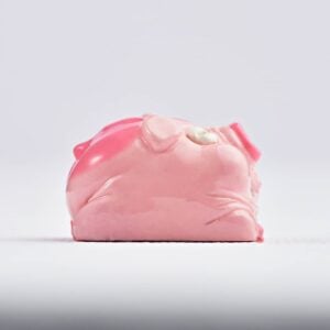 Jelly key – Piggy bank artisan resin custom keycaps – 038 Jelly key - Piggy bank artisan resin custom keycaps - 038