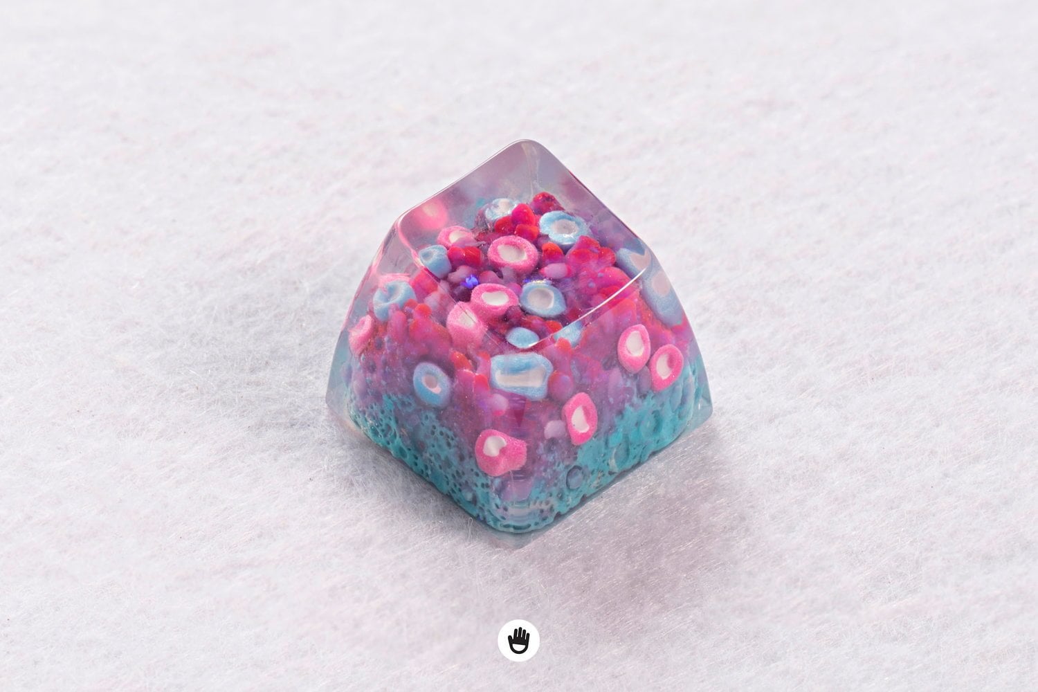 The Immense Ocean series - World of Coral artisan keycaps - Jelly Key