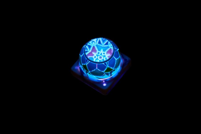 PhÁtjelly Key Mosaic Resin KeycapssÁngjelly Key Mosaic Resin Keycaps5