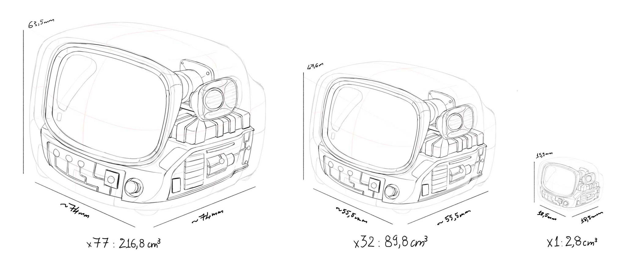 retro tv series – life on planets artisan keycap 137
