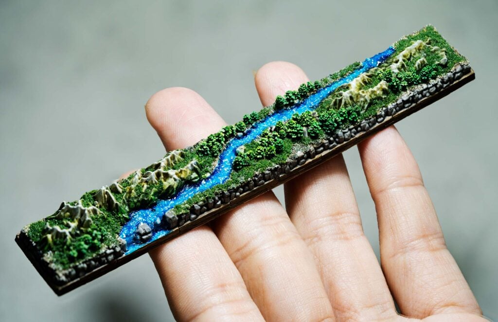 born of forest listens custom keycaps 001