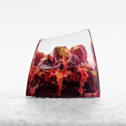 Nature’s Rage series - Inferno artisan keycap