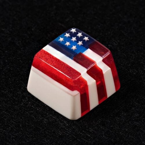 USA Flag artisan keycap