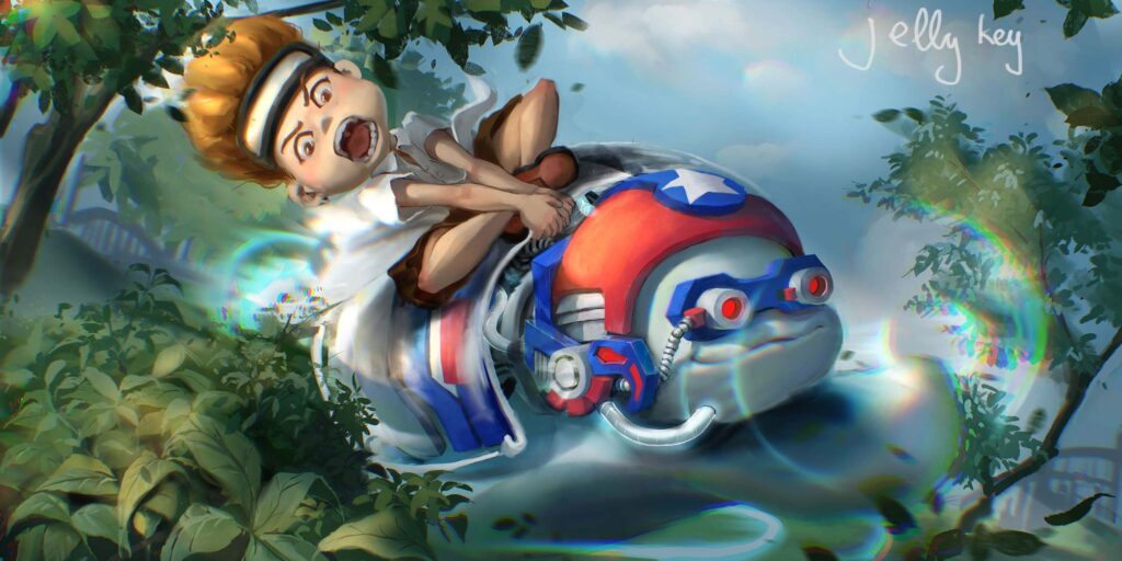 cyborg snail custom keycaps 006.1