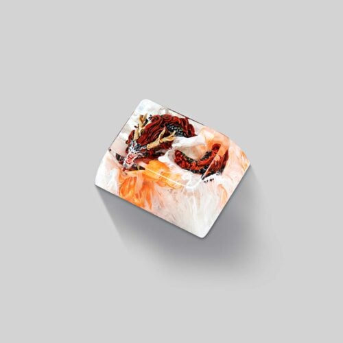 dragon artisan keycaps 088