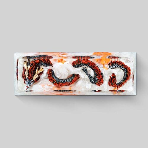 dragon artisan keycaps 104