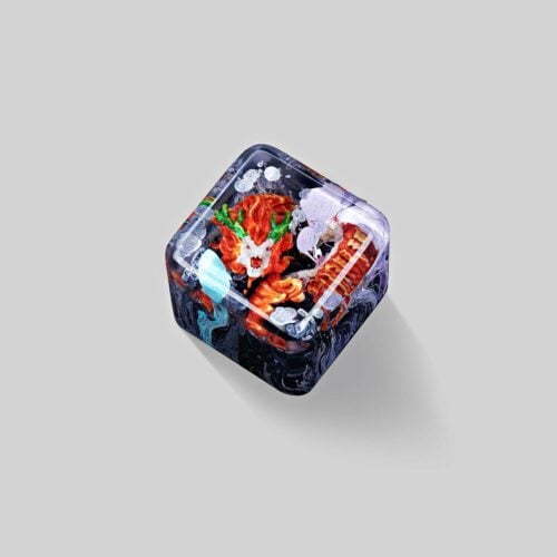 dragon artisan keycaps 112