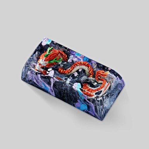 dragon artisan keycaps 124