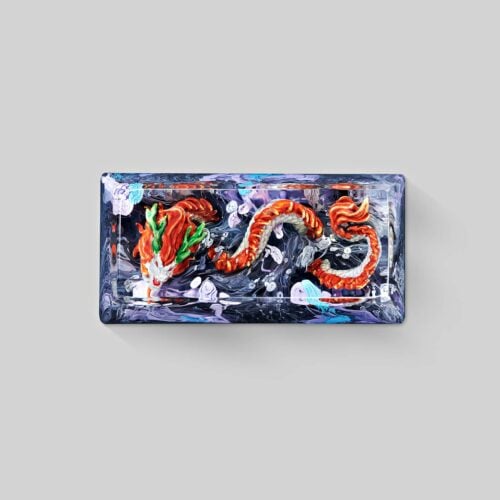 dragon artisan keycaps 125