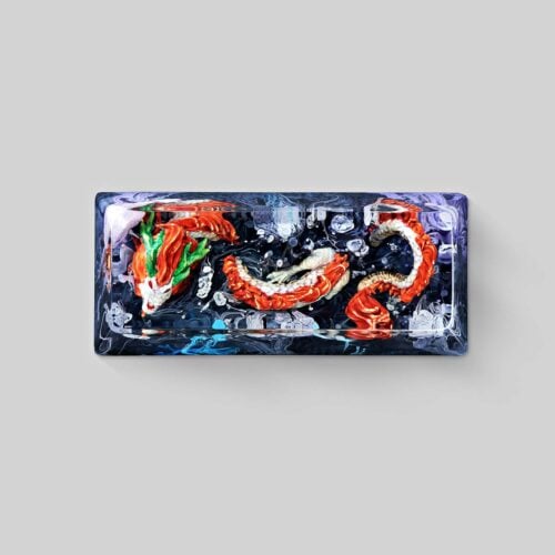 dragon artisan keycaps 128