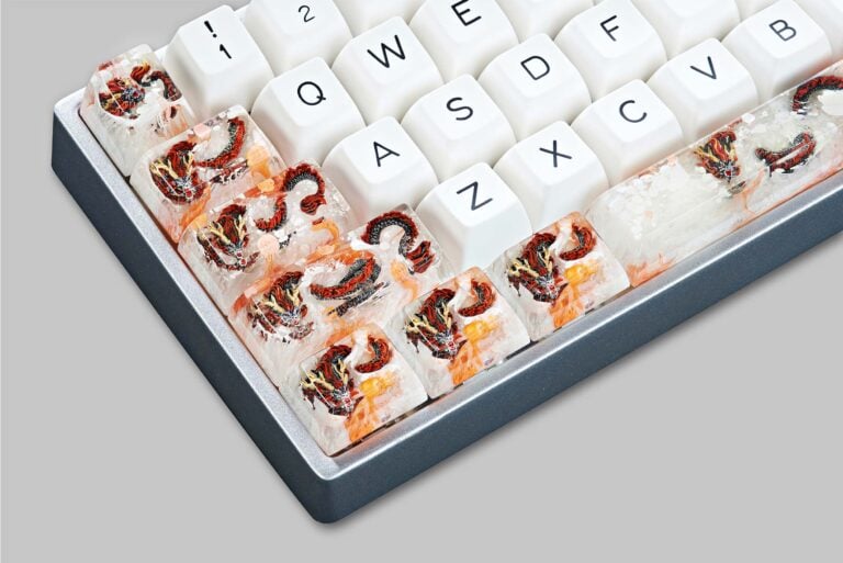 dragon artisan keycaps 140
