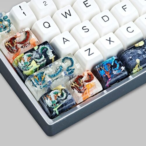 dragon artisan keycaps 150