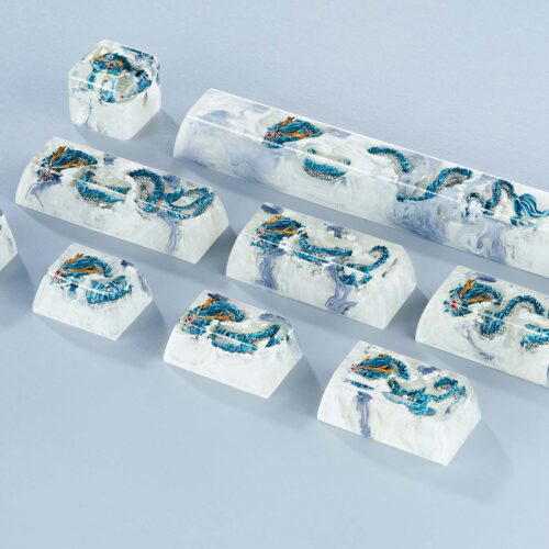 dragon artisan keycaps 171