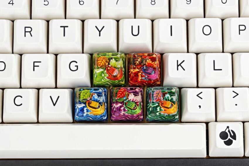 fisherman customs artisan keycap 23