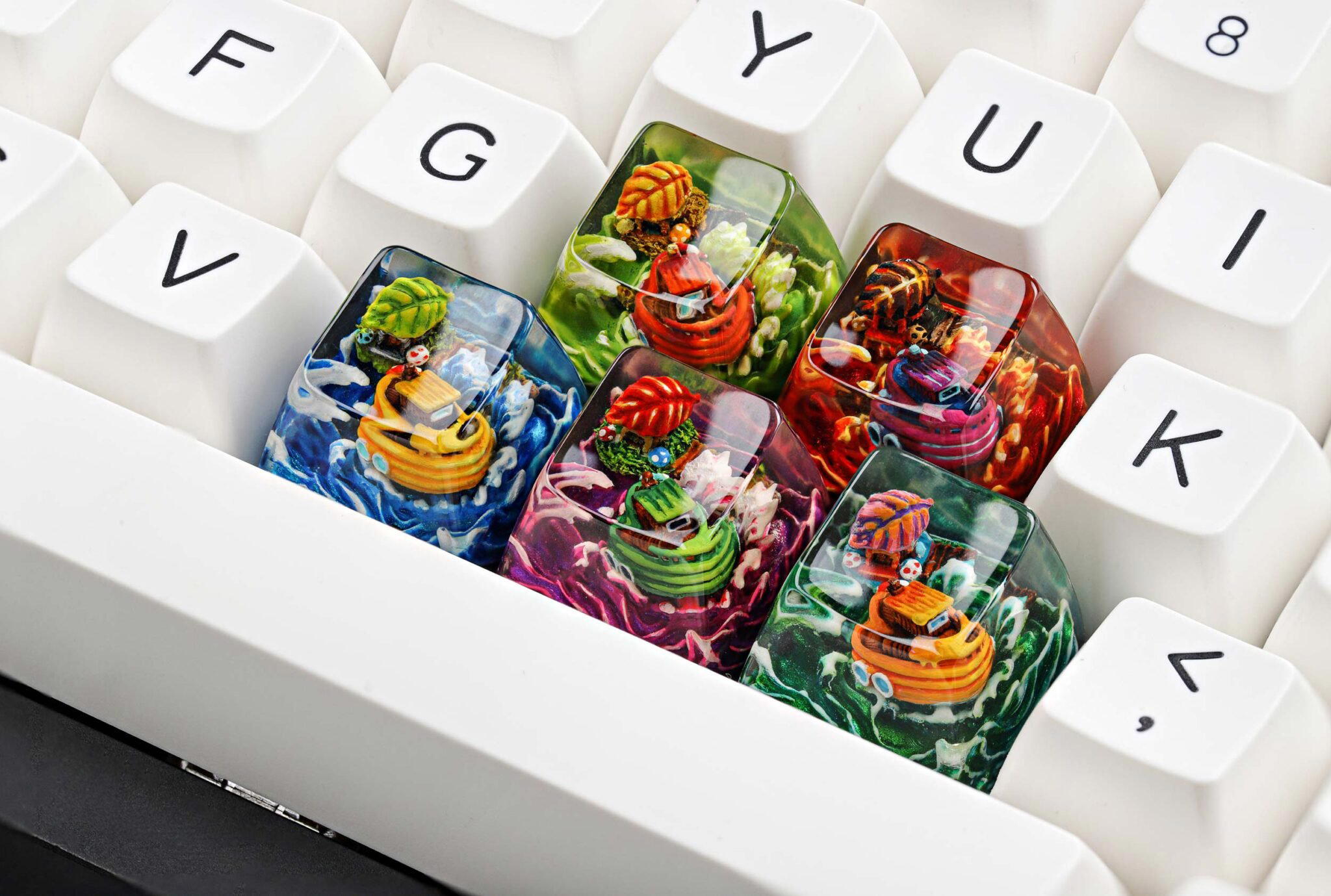 fisherman customs artisan keycap 25