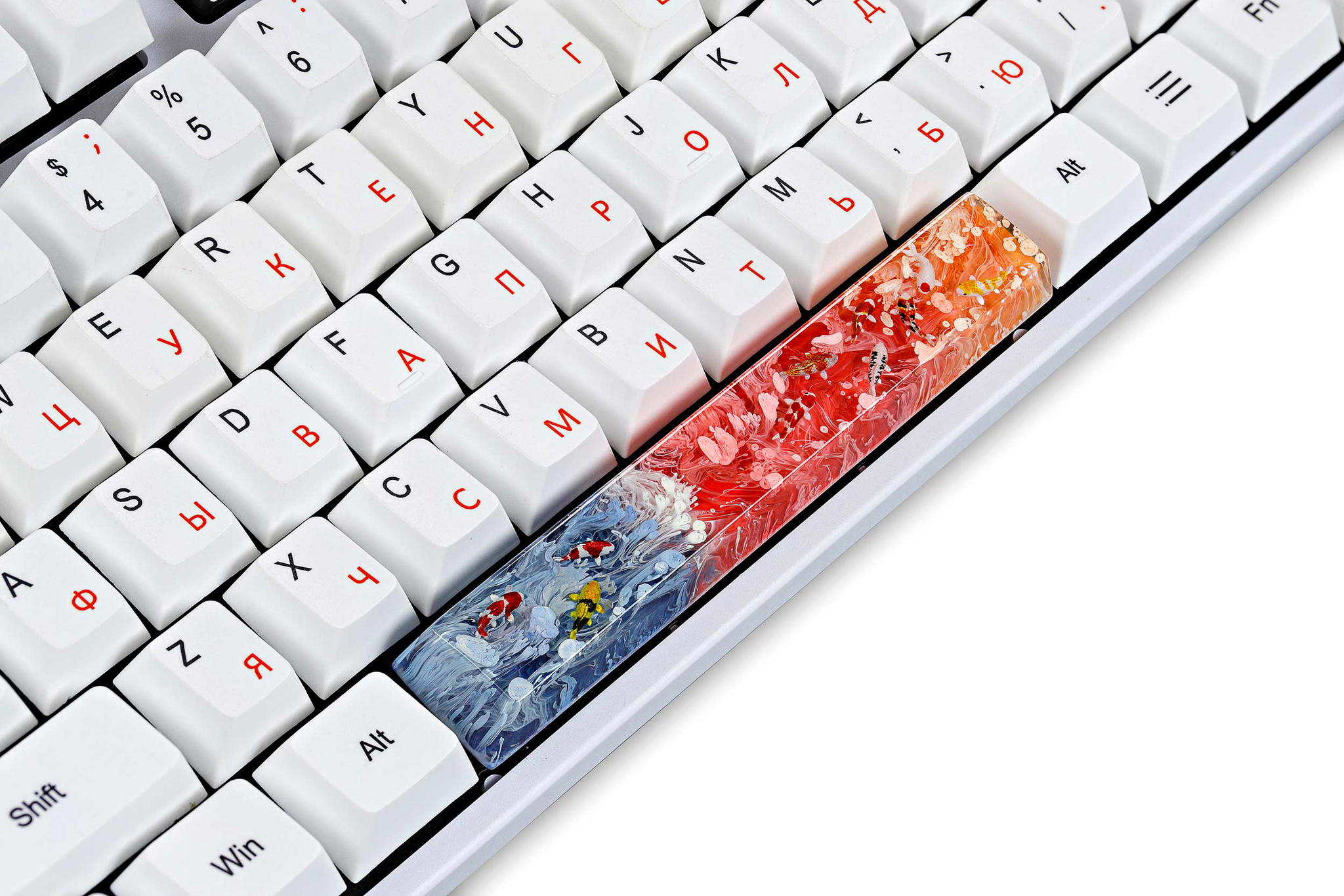 Koi Fish Custom Keycaps (21)