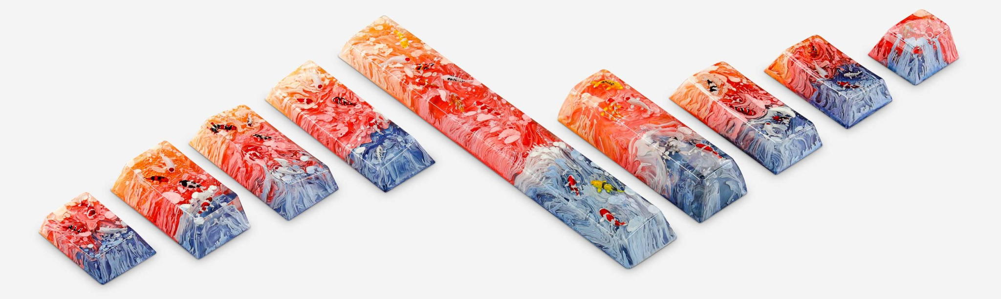 Koi Fish Keycaps 6